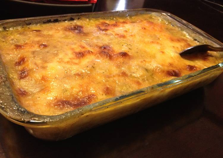 Recipe of Award-winning Chicken &amp; Mushroom Gratin