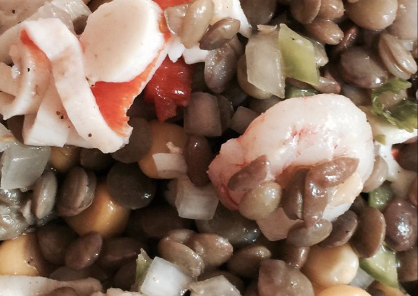 Ensalada de lentejas