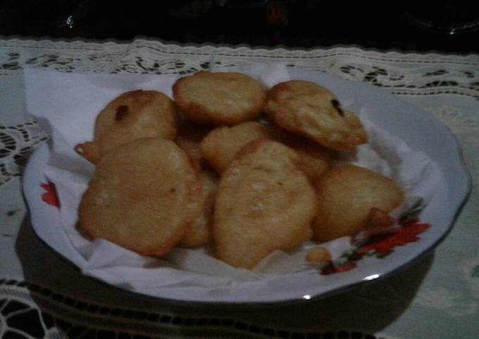 Gureng(terigu goreng) sederhana ekonomis 4 bahan saja (simple)