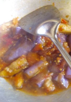 Foto resep Balado terong ungu pedas