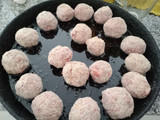 Mis albóndigas al horno