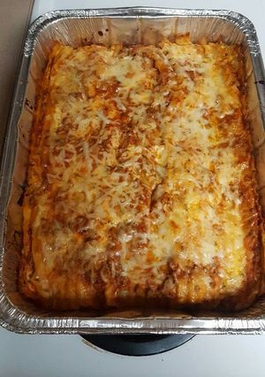 A picture of Lasagna.