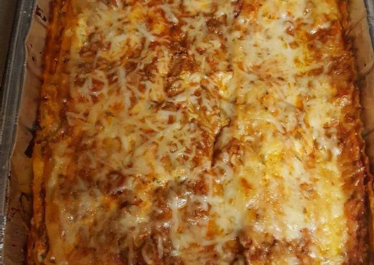 Easiest Way to Make Super Quick Homemade Lasagna