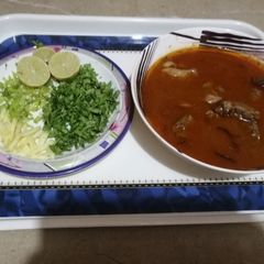 A picture of Mutton Nehari.