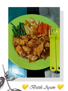 Foto resep Bistik Ayam