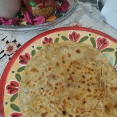 A picture of Cheese paratha.