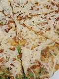 Dadar mie dengan mozarella
