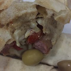 A picture of Sausage Shawarma.