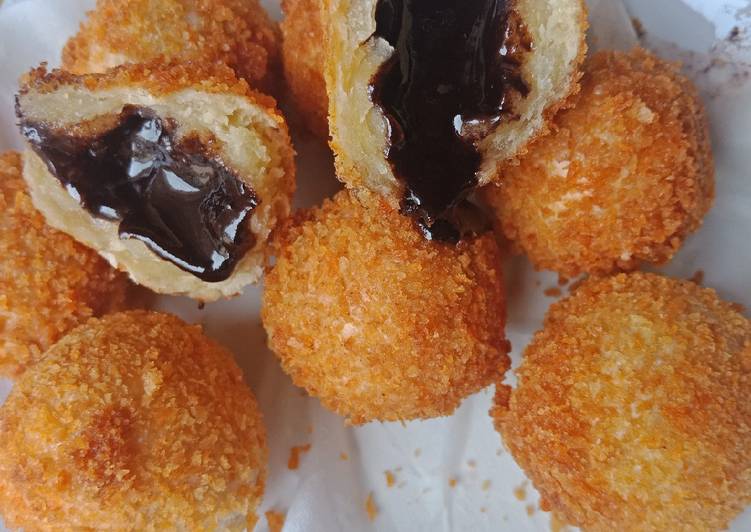 Resep Roti unyil coklat lumer 😍 Jadi, Sempurna