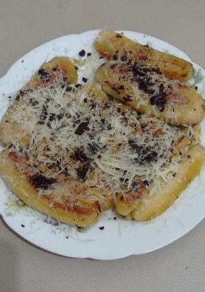 Foto resep Pisang penyet keju
