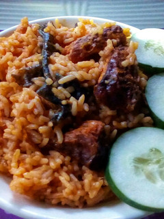 A picture of Dried fish jollof rice.