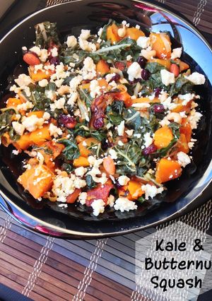 A picture of Kale & Butternut Squash.