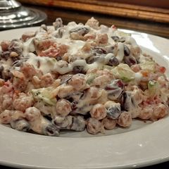 A picture of 🍲Red Beans and chickpeas Salsa🍲.