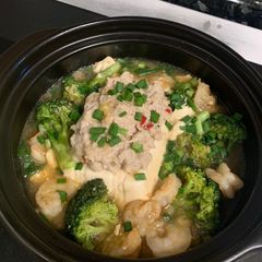 A picture of Claypot tofu.