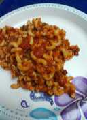 Chorizo Goulash, American Style