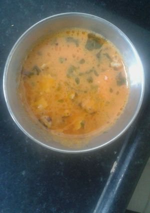 A picture of Papad curry.