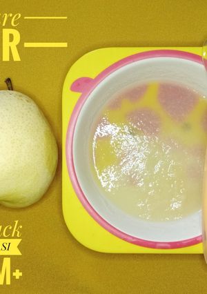 Foto resep Snack MPASI Pure Pir 🍐