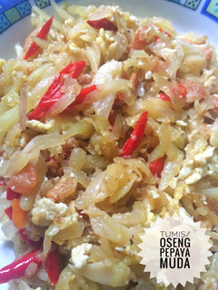 Foto resep Tumis/oseng pepaya muda