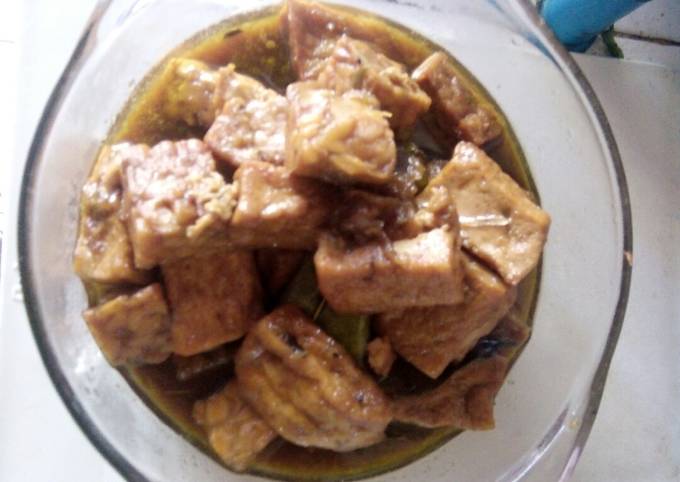 Semur tempe tahu praktis