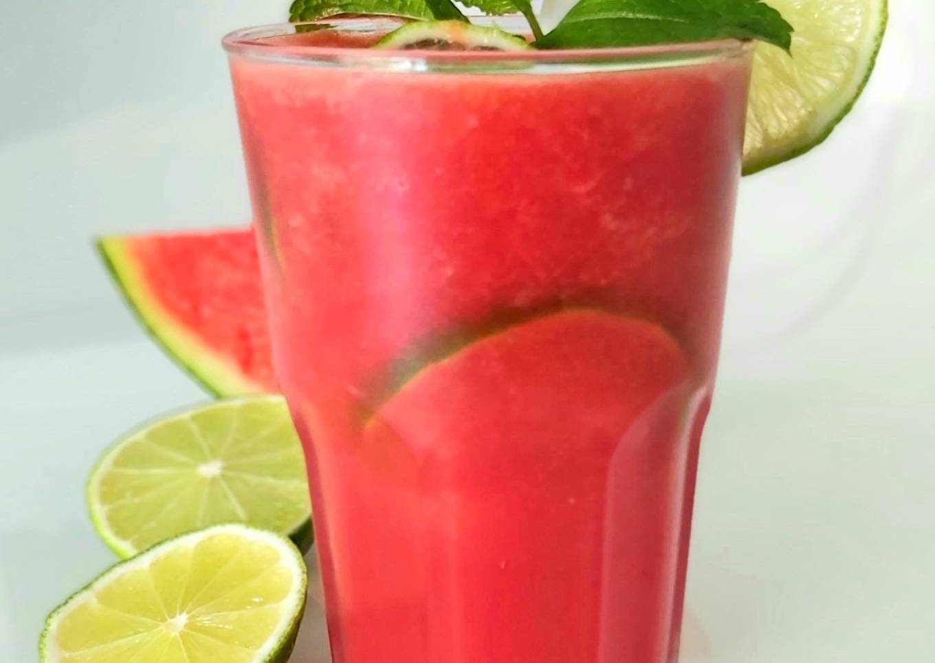 Smoothie de pastèque façon Mojito