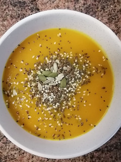 Una foto de Crema calabaza