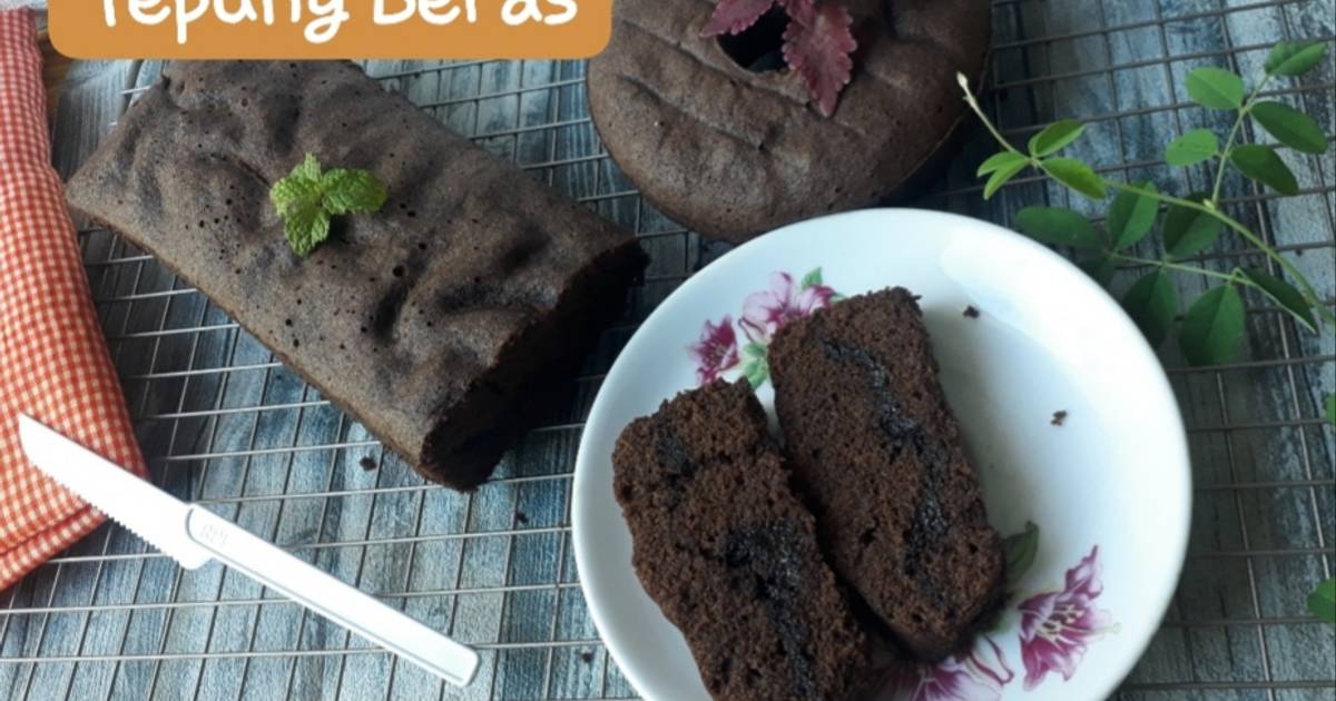 Resep Brownies Kukus Tepung Beras oleh Dapur NabHit Cookpad