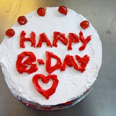 A picture of Red-velvet cake.