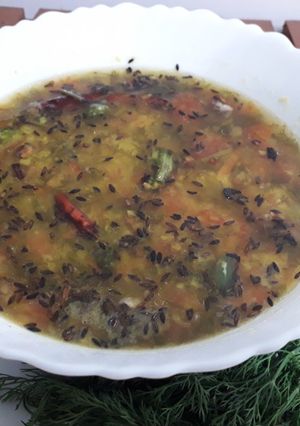 A picture of Soya vali dal.