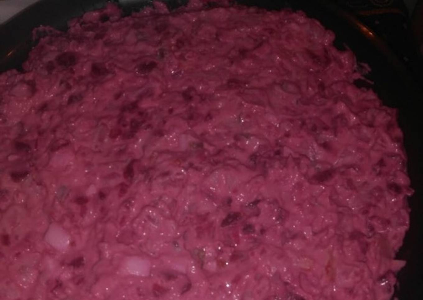 Ensalada mixta con remolacha