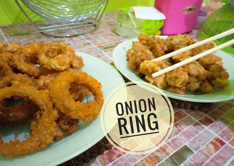 Resep 002.Onion Ring &amp; Onion Pop yang Sempurna