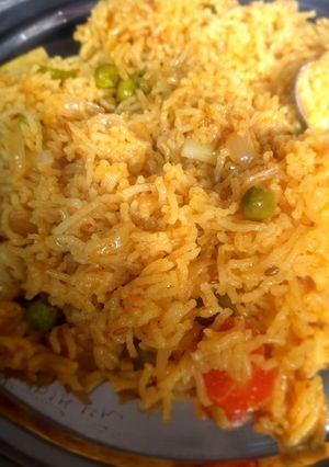 A picture of Veg pulao.