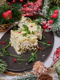 Фото Пирог со шпинатом и творогом.