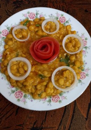 A picture of Fried dal chana.