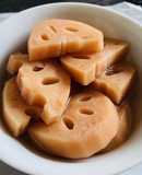 Củ Sen Hầm Táo Đỏ