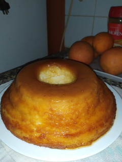 Una foto de Budín de pan