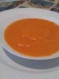 Sopa vegana de zanahoria