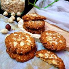 A picture of Oats & Hazelnut Biscuits / Gluten free Biscuits.