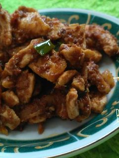 Foto resep Tahu sisit bumbu kacang