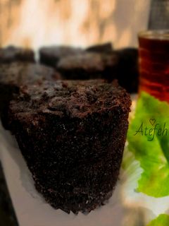 عکسی از دستور کیک شکلاتی لیوانی