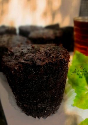 عکسی از دستور کیک شکلاتی لیوانی