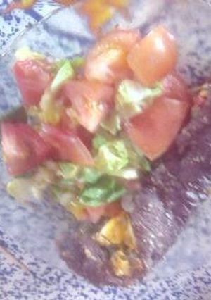 Una foto de Carne rellena de vegetales