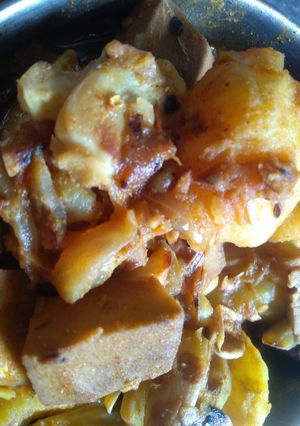 এঁচোড়ের ডালনা (echorer dalna recipe in Bengali) রেসিপির প্রধান ছবি