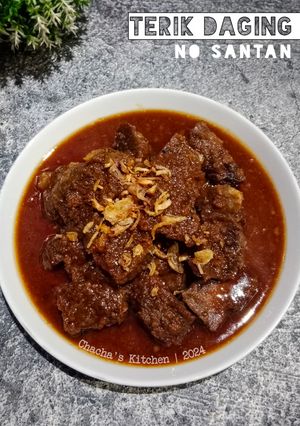 Foto resep Terik Daging Sapi No Santan