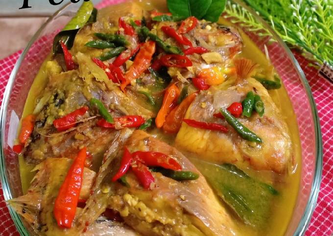 Cara Membuat 20.Kakap Masak Kuah Kuning Pedas🐟🐟 Bahan Sederhana