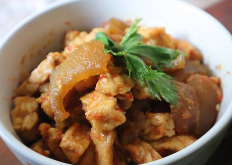 Oseng Krecek Tahu Tempe Pedas