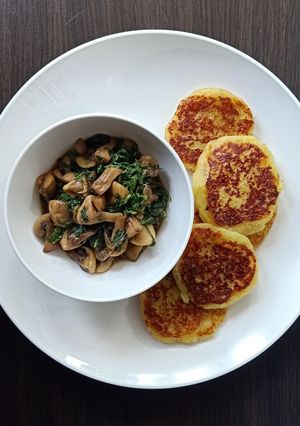 Foto resep Saute Bayam Jamur