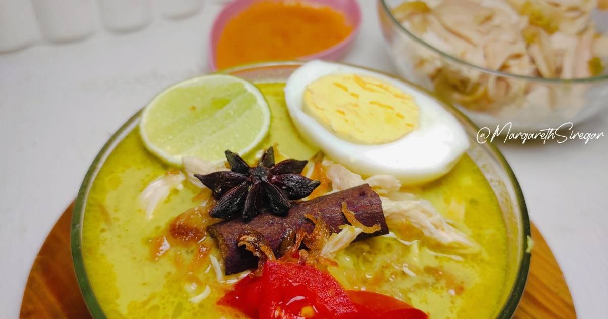 Resep Soto Aceh (daging Ayam) Mudah dan Praktis Dihidangkan