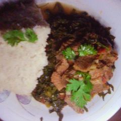 A picture of Fried Beef.