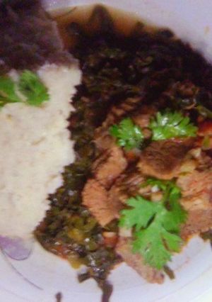 A picture of Fried Beef.