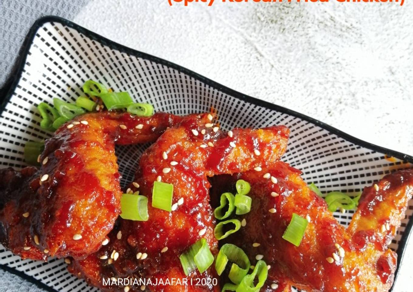 Yangnyeom Chicken (Ayam Goreng Pedas Korea)
